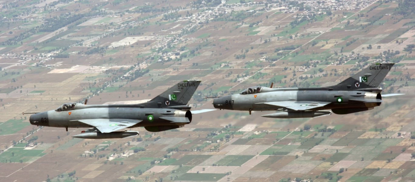 Συντριβή διθέσιου μαχητικού FT-7P της πακιστανικής Αεροπορίας